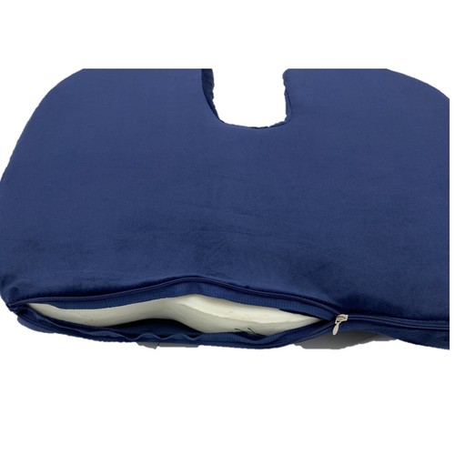 Memory Foam Coccyx Seat Pad Cushion Lumbar Relief Car Chair Wheelchair Clearance - Picture 23 of 31