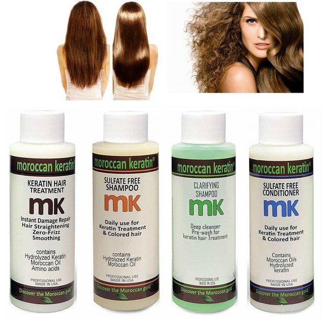 Tratamiento De Keratina Para Alisar El Cabello Maltratado