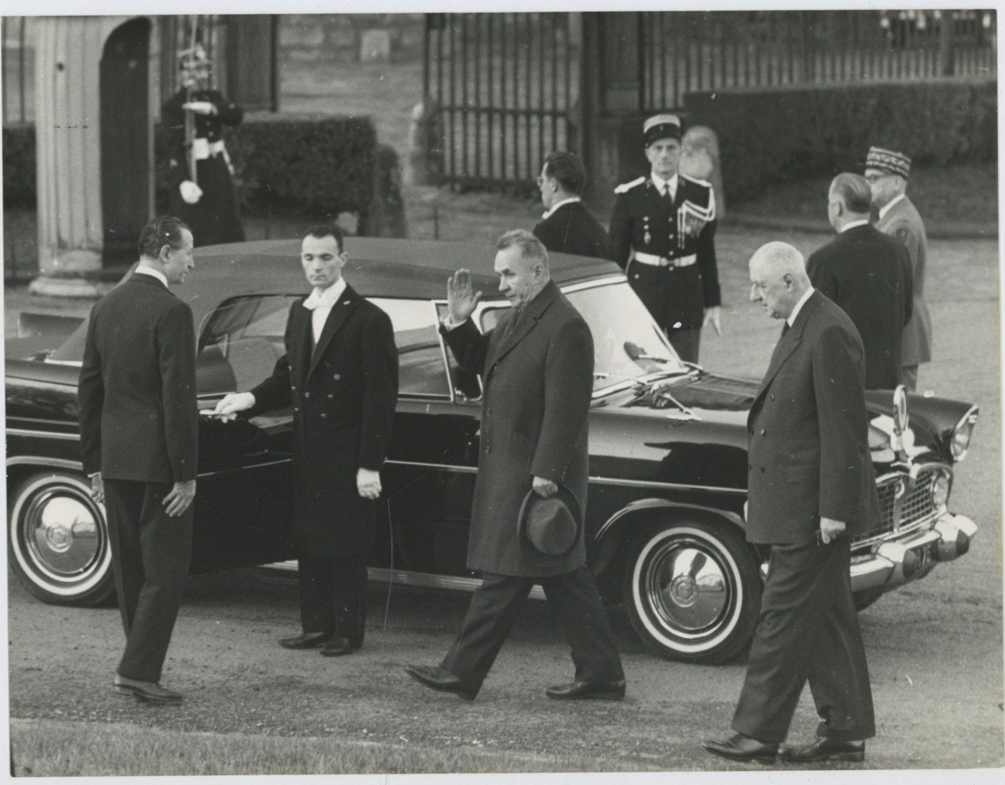 General De Gaulle 18x24 Circa 1968 Silver Print