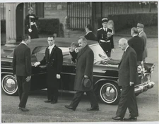 General De Gaulle 18x24 Circa 1968 Silver Print