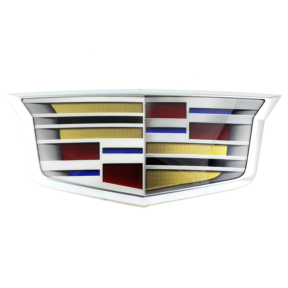 Emblema de la parrilla del parachoques delantero para Cadillac CTS CT6 2016-2019 (P/N 23444635)