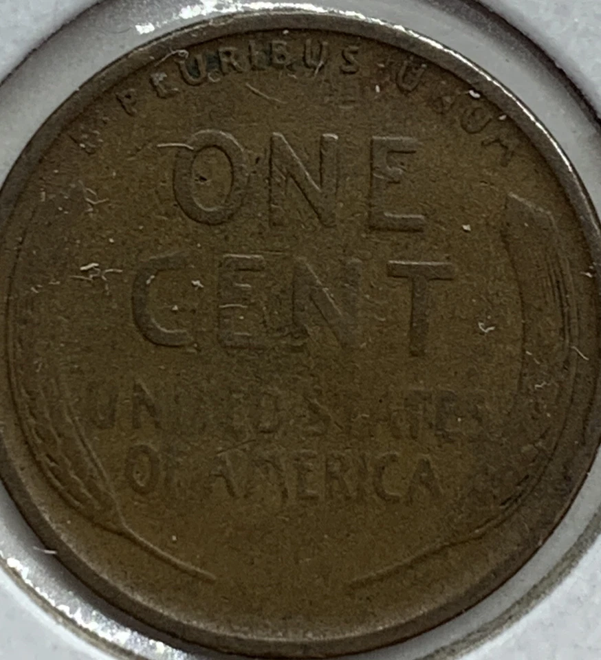 RARO 1909 VDB CENTAVO LINCOLN CENTAVO COM ERRO DE LAMINAÇÃO - Imagem 4 de 4