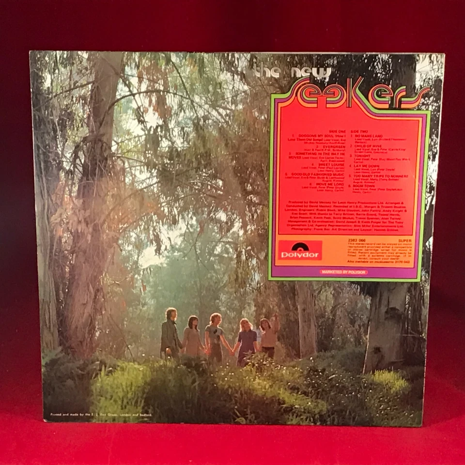 THE NEW SEEKERS New Colours 1971 UK Vinyl LP Doggone My Soul Lynn Paul record - Image 2 of 3