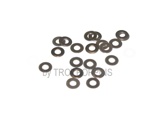 20-SS M3 FLAT METRIC WASHERS TYPE A2 STAINLESS STEEL 3MM FASTENERS HARDWARE PART - 第 1/1 張圖片