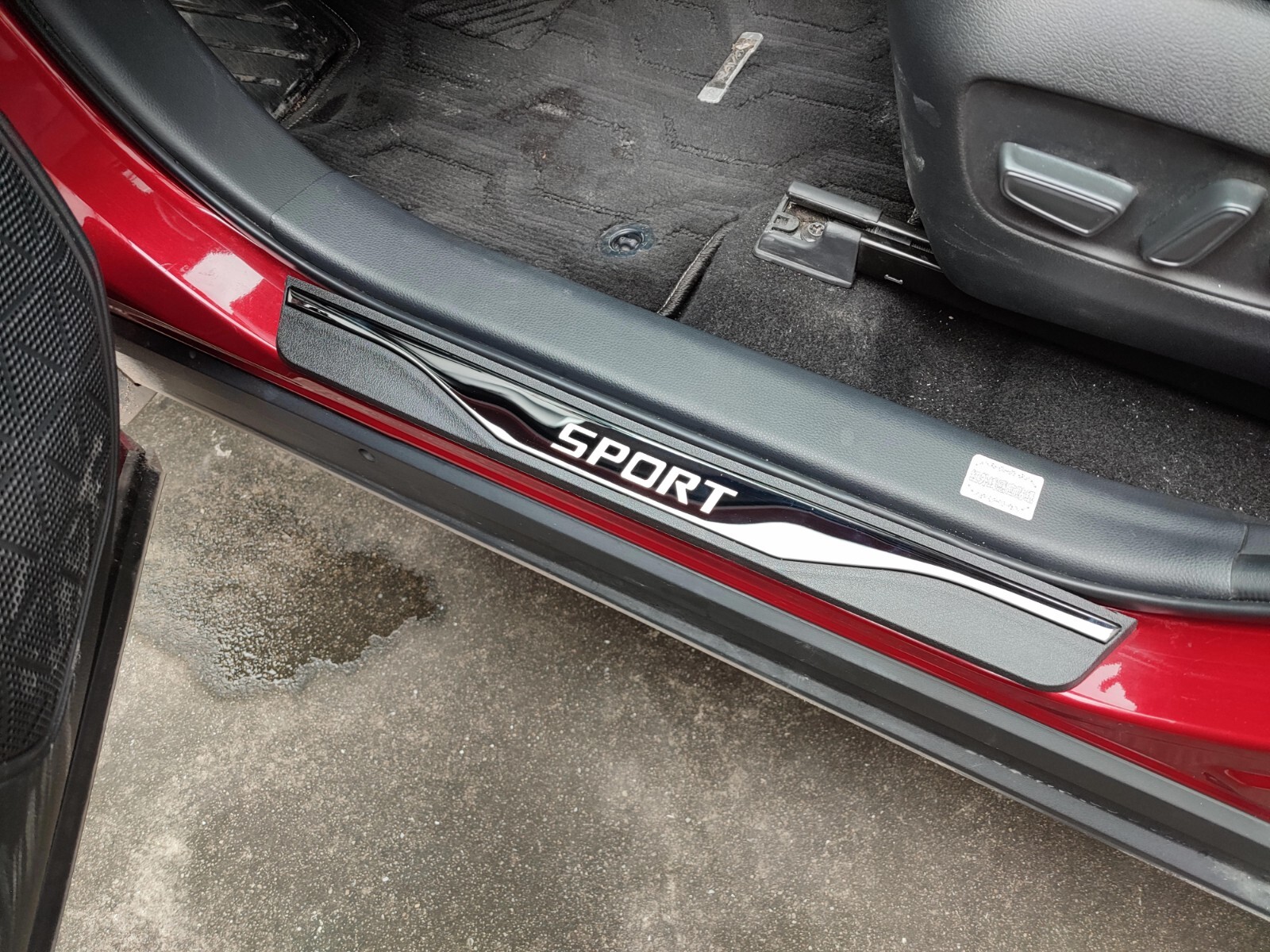 GZBFTDH Car Door Sill Protectors For Kia Picanto 2012-2022 - 4pc Stainless Steel Scuff Guards