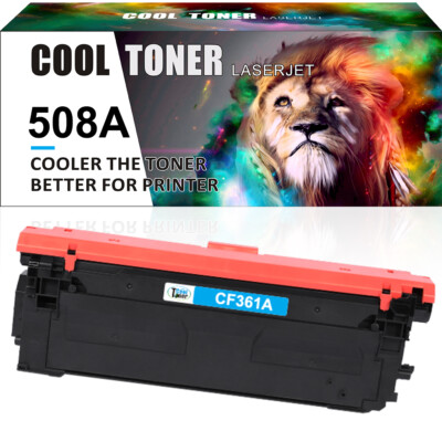 1Pack Toner CF360A Compatible for HP 508A Color LaserJet Enterprise M552dn M553n