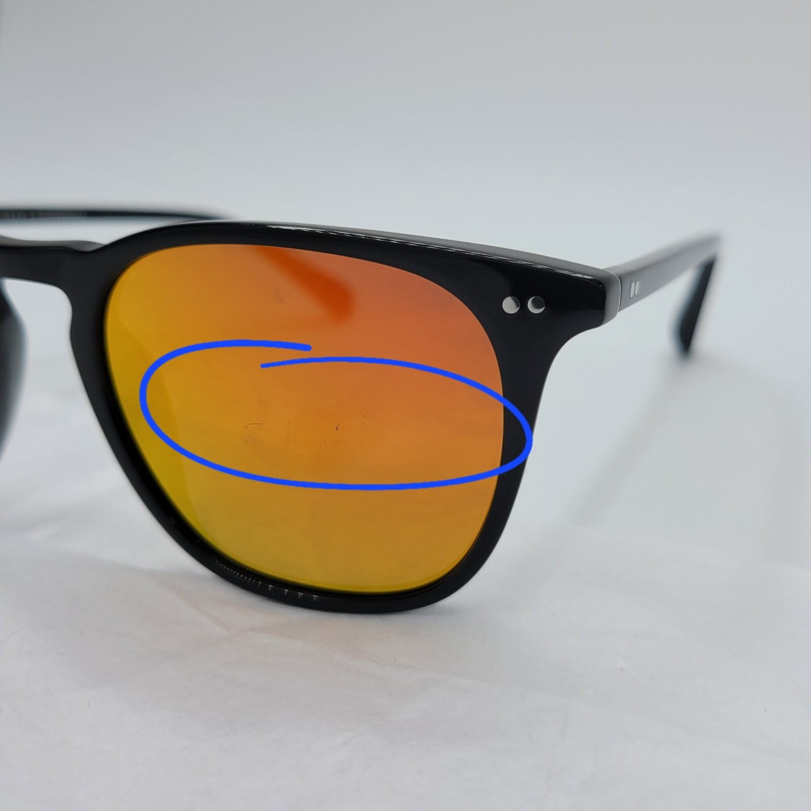 DIFF Eyewear Maxwell Orange Reflective Unisex MUS… - image 6