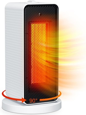 Space Heaters for Indoor Use Electric Oscillation Portable White 