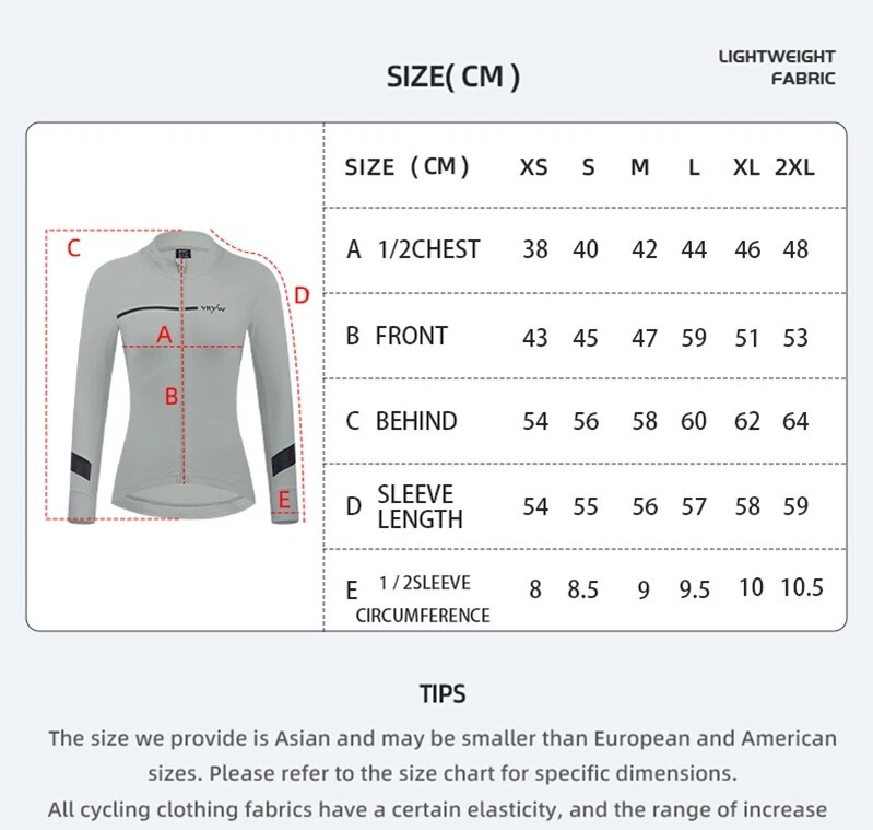 Womens Winter Cycling Jackets Thermal Fleece Warmth Jersey Long Sleeve Autumn - Image 2 of 4