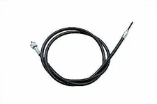 V-Twin 44-1/2" Black Speedometer Cable for Harley Davidson 