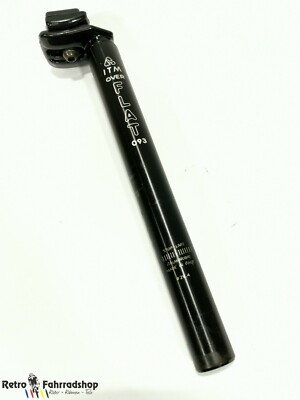 ITM Italmanubri Over Flat 093 MTB Sattelstütze 29,4mm x 300mm BJ 1993 KULT black