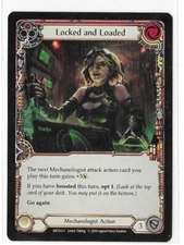 2019 Flesh and Blood FAB 1st Ed Arcane Rising Locked And Loaded ARC032-C Red