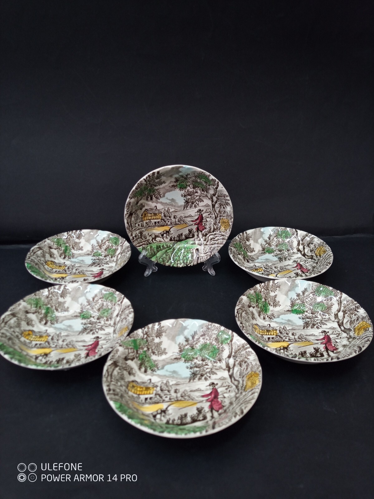 Myott Staffordshire coppette macedonia /gelato , perfette