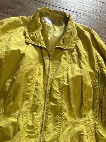 Yarra Trail Woman Jacket Large Yellow Genuine - Picture 4 of 12