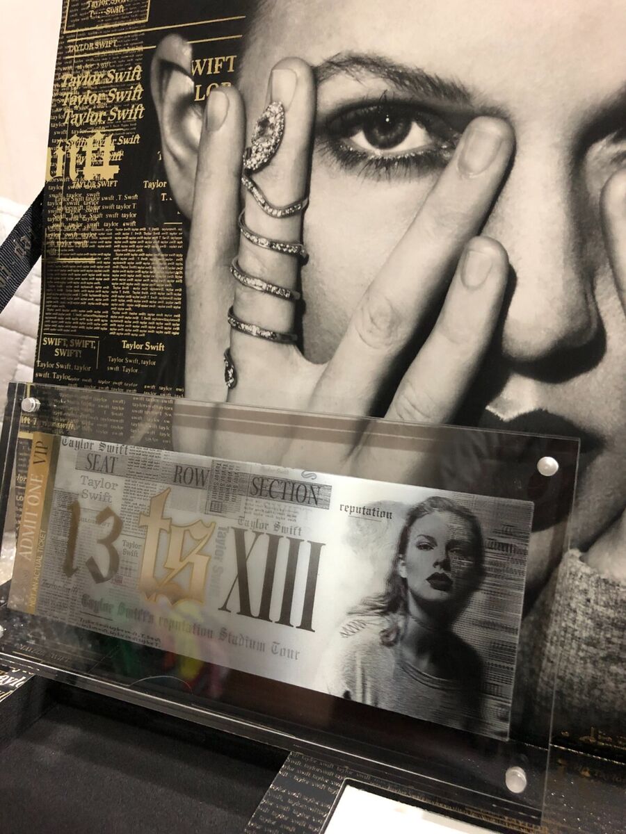 Taylor Swift - Commemorative Ticket Only! (Reputation Taylor Swift - Commemorative Ticket Only! (Reputation