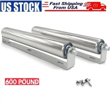 Heavy Duty Roller Set 2″ Dia. for Roller Stand Conveyor Transporting Boat Ladder
