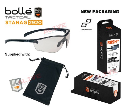 Bolle BSSI Tactical Glasses Ballistic Spectacles Military Sunglasses Safety Gear - Picture 40 of 64