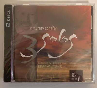 3 Solos - Audio CD By R,MURRAY SCHAFER - BRAND NEW SEALED.