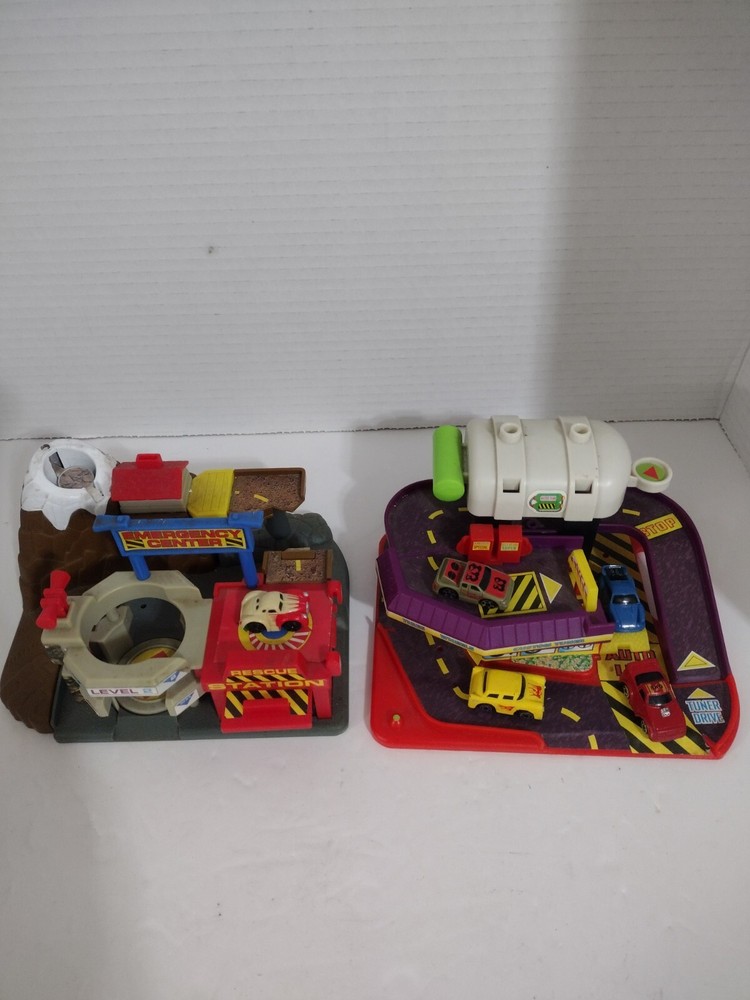 M. M. T. L.  Racing Car Set 2-lot With Cars Made in China Micro Machine
