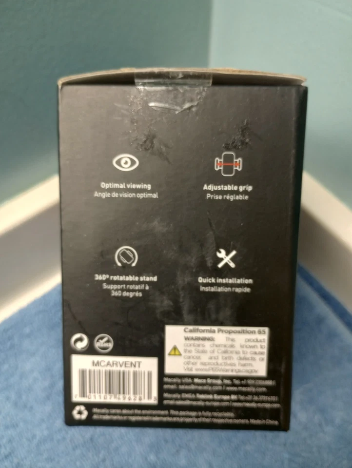 NEW Mcally Mcarvent Adjustable Car Vent Mount iPhone Smartphone Cell Phone - Image 2 of 4