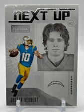 2020 Panini Playbook JUSTIN HERBERT Next Up ROOKIE RC NU-3
