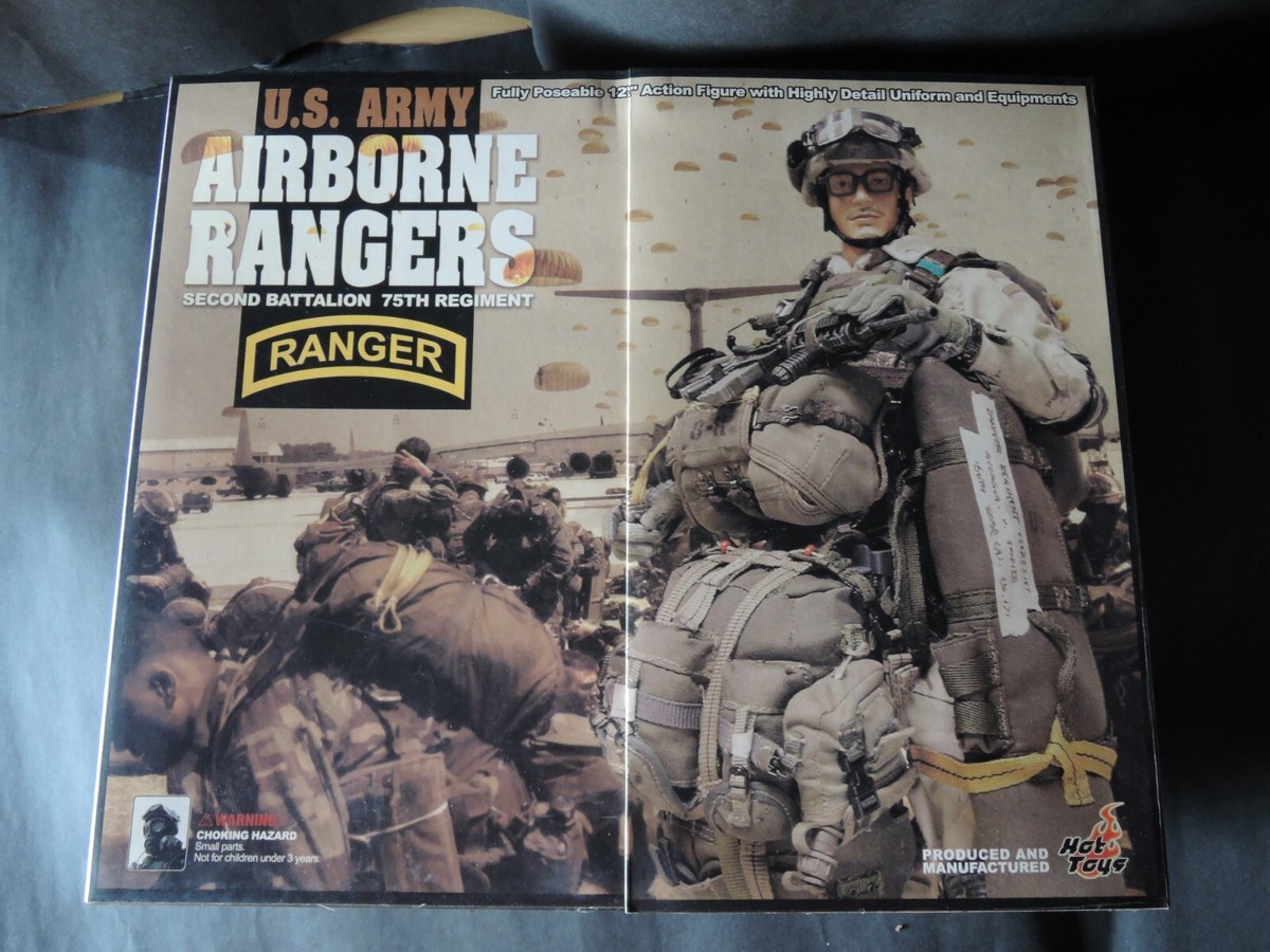 ホットトイズ US アーミー エアボーン レンジャー 75th HOT TOYS US ARMY AIRBORNE RANGERS SECOND BATTALION 75TH 12