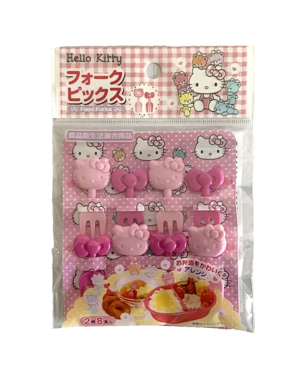 Daiso Japan Hello Kitty Sanrio Character Merchandise Bento Items  4-piece Set