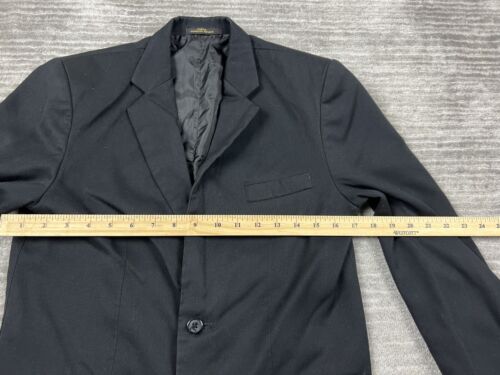 Izod Blazer Jacket Boys 18 Reg Black Polyester Blend Sports Coat - Picture 4 of 13
