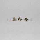 Yamaha Genuine Saxophone Key Guard Sax KeyGuard Screw - Set of 3 screws! Nickel