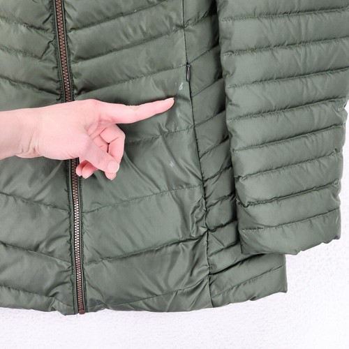 Marc New York Coat Womens Small Green Quilted Down Puffer Andrew Marc Winter - Picture 3 of 13