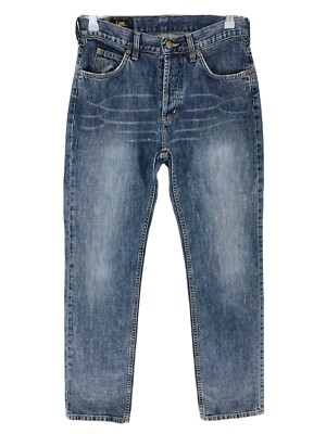 Lee SEATTLE Women Blue Slim Straight Fit Jeans W30 L34 UK