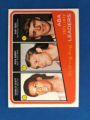 1972-73 TOPPS #259 ABA SCORING AVG  NRMT-MT ! SET BREAK NICE! **SMS CARDS**