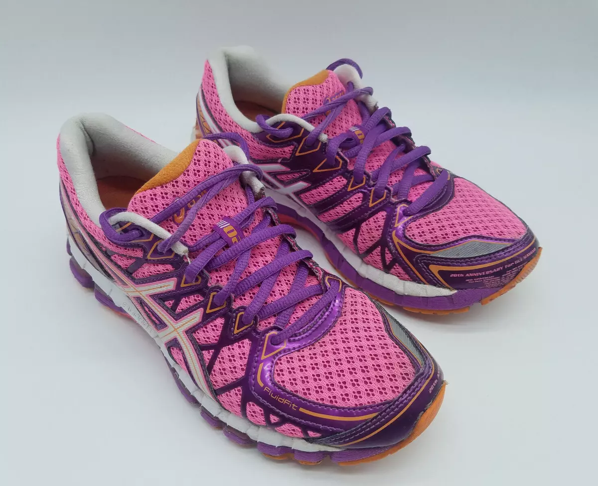 Asics Gel Kayano 20th Anniversary Womens Size 8 Pink Orange Purple | eBay