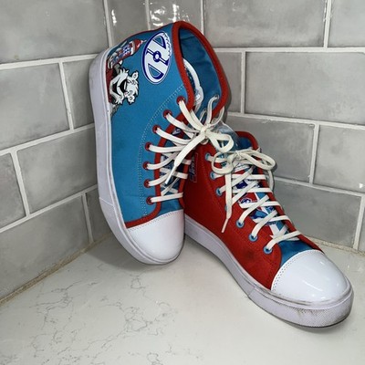 Big Kids' Heelys x ICEE VELOZ Casual Shoes Turquoise/Red/White