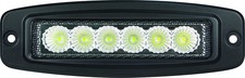 Hella 357203031 Valuefit Mini Light Bar 6 Led Flood Beam Flush Mount Multi Hella 357203031 Valuefit Mini Light Bar 6 Led Flood Beam Flush Mount Multi