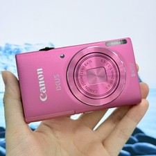 Canon IXY 140 Pink Compact Digital Camera 20.0MP Wi-Fi 10x zoom with battery