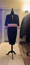 Hobbs London Dress & Jacket Black & Pink. Very Stylish NWT. Size US 14-16
