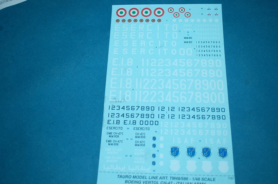 Pronto Model TM48/586 - Boeing Vertol CH-47C Chinook scala 1/48 - Immagine 2 di 3