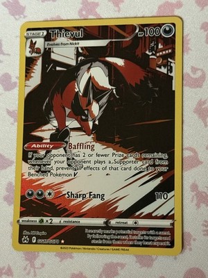 Thievul GG17/GG70 SWSH: Crown Zenith: Galarian Gallery Holo