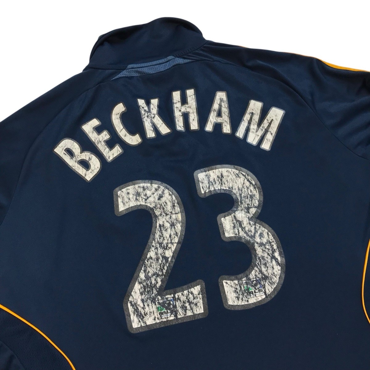 Vintage David Beckham LA Galaxy #23 Jersey XL Mens Adidas