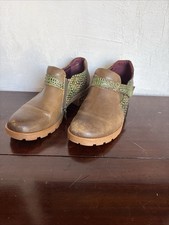 L'Artiste by Spring Step Magda Slip-On Shoes Women's Brown Size US9 EU 40 New