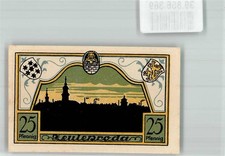 39856369 - 6570 Zeulenroda 25 Pfennig Stadtshilouette 1921