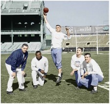 Emlen Tunnel-webster-conerly-cox 1960s NY GianColorized 8x10 Print-FREE SHIPPING