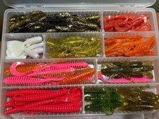 Ecogear Kizihata Grub, Kizihata Hog, Bug Ants, Coraichu, Rockfish, Worm Set