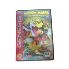 Mickey Mania- Case And Game - Sega Genesis - Tested Working