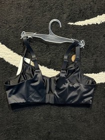 Wacoal Black Satin Bra 38C Full Coverage Comfort Underwire NWT $65 Retail