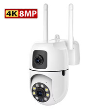 15MP Three Lens PTZ Wifi IP Camera Wireless Outdoor 2-Way Audio Human Auto Track
