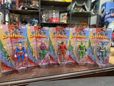 McFarlane Super Friends Villain Bizarro Superman Lex Evil Batman Riddler Biz Bat