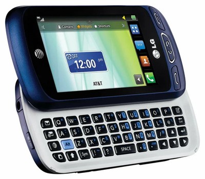 LG Xpression 2 C410 Blue - (AT&T) Sliding  QWERTY Keyboard Phone 3G Must Read