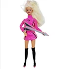 1998 Barbie Beyond Pink Doll Rockstar Mattel Guitar VTG Outfit Boots Blonde
